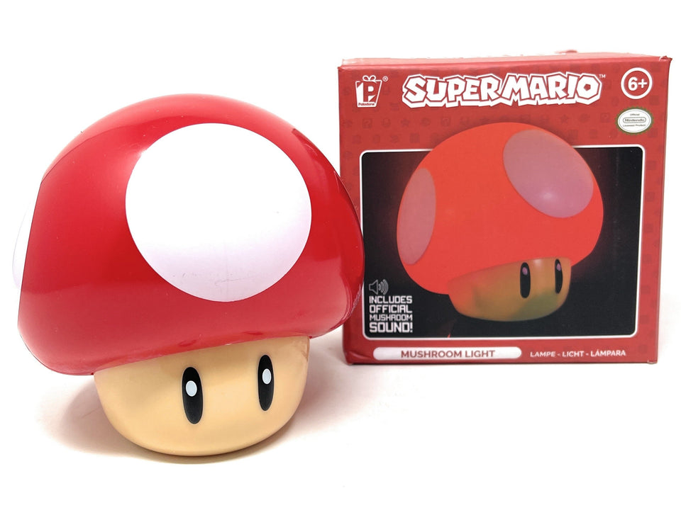 Super Mario Bros Toad Mushroom LED Light with Sounds 9