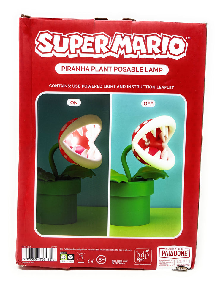 Super Mario Bros Piranha Plant LED Light 5