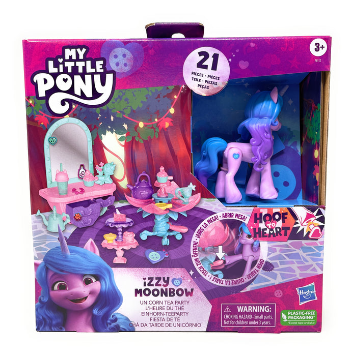 My Little Pony Unicorn Toy Playset - Izzy’s Magical Tea Party with 20 Accessories