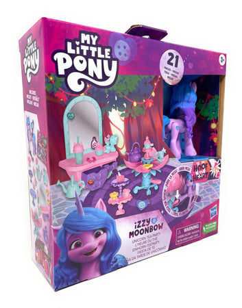 My Little Pony Unicorn Toy Playset - Izzy’s Magical Tea Party with 20 Accessories