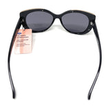 Retro Sunglasses Black Frames  Metal Trim 035I 6