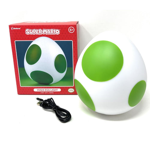 Yoshi Egg LED Lamp Super Mario Bros Retro Collectible USB Desktop Light-