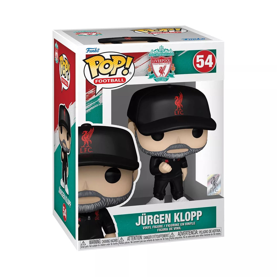 Funko POP! Jurgen Klopp 54 Liverpool FC Vinyl Football Figure 