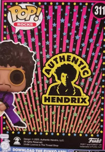 Funko Pop Vinyl Rocks Jimi Hendrix 311 Collectable Figurine