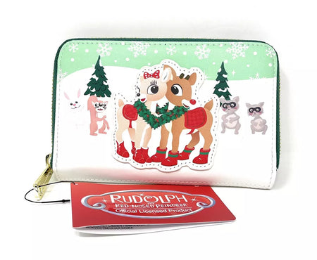 Loungefly Wallet Rudolph The Red Nosed Reindeer Merry Couple 13
