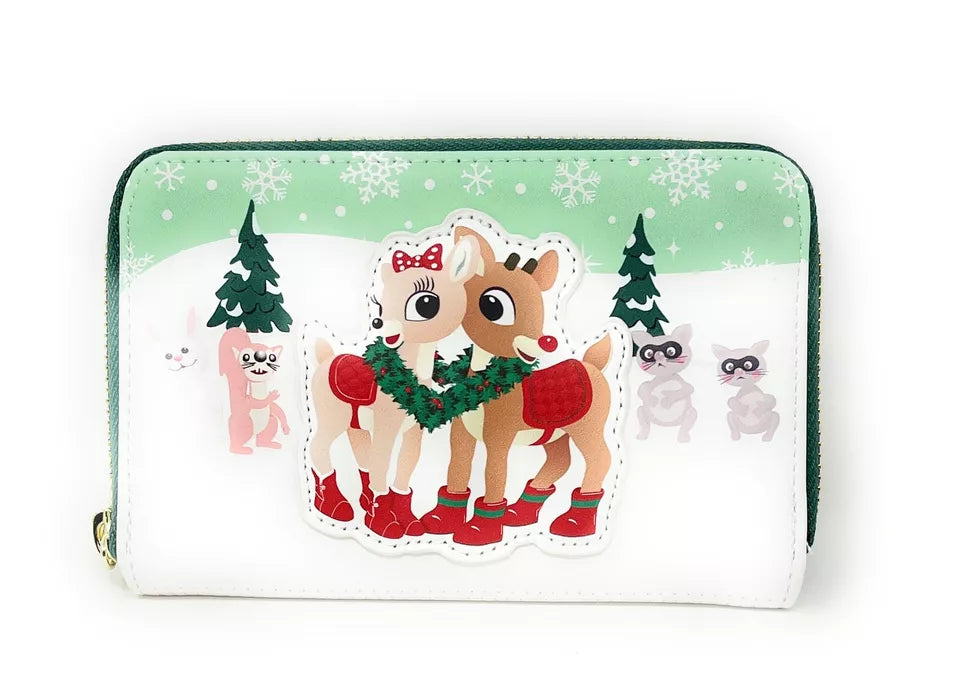 Loungefly Wallet Rudolph The Red Nosed Reindeer Merry Couple 12