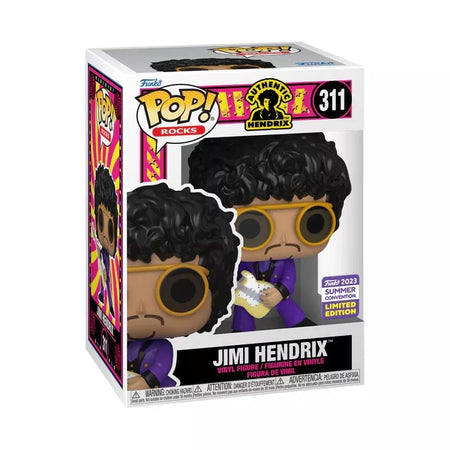 Funko Pop Vinyl Rocks Jimi Hendrix 311 Collectable Figurine